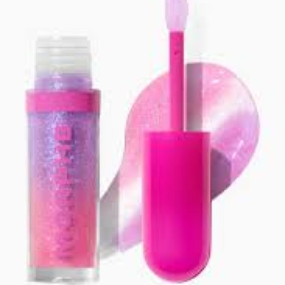 Morphe Pink Glitter Lip Gloss